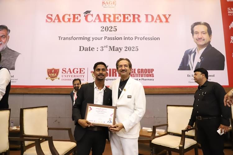 SAGE University Bhopal Career Day photo 37
