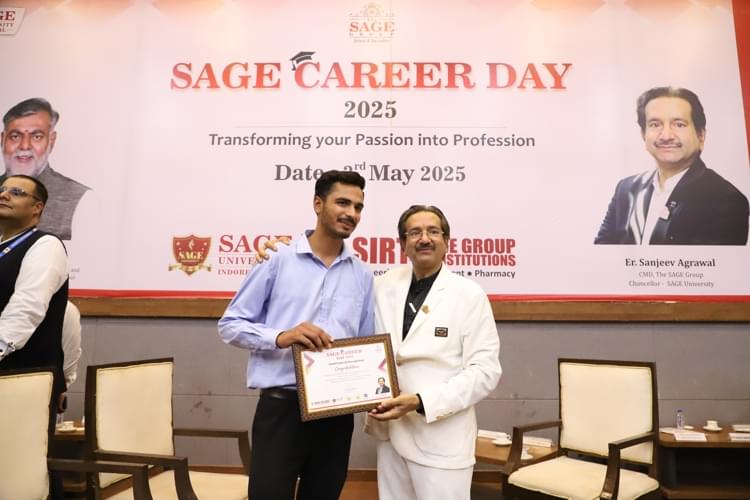 SAGE University Bhopal Career Day photo 36