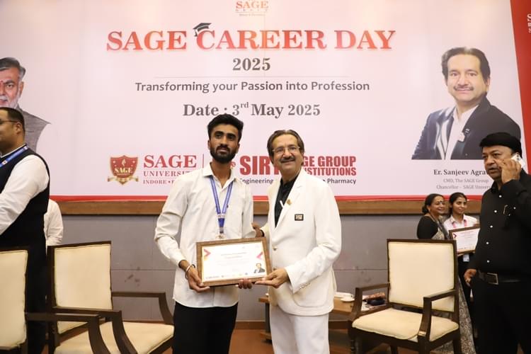 SAGE University Bhopal Career Day photo 34
