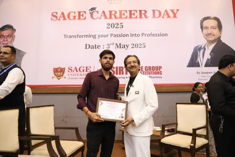 SAGE University Bhopal Career Day photo 33