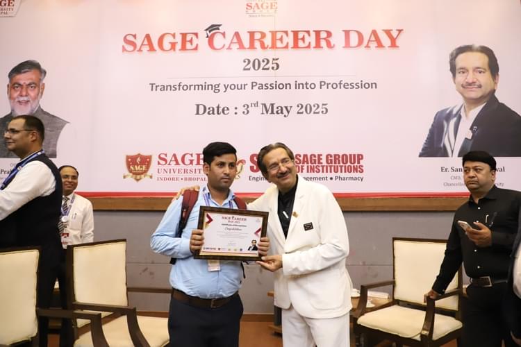 SAGE University Bhopal Career Day photo 47