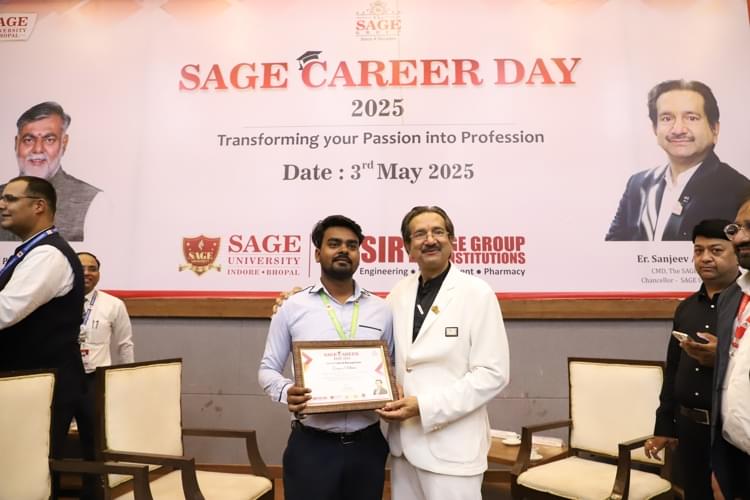 SAGE University Bhopal Career Day photo 46