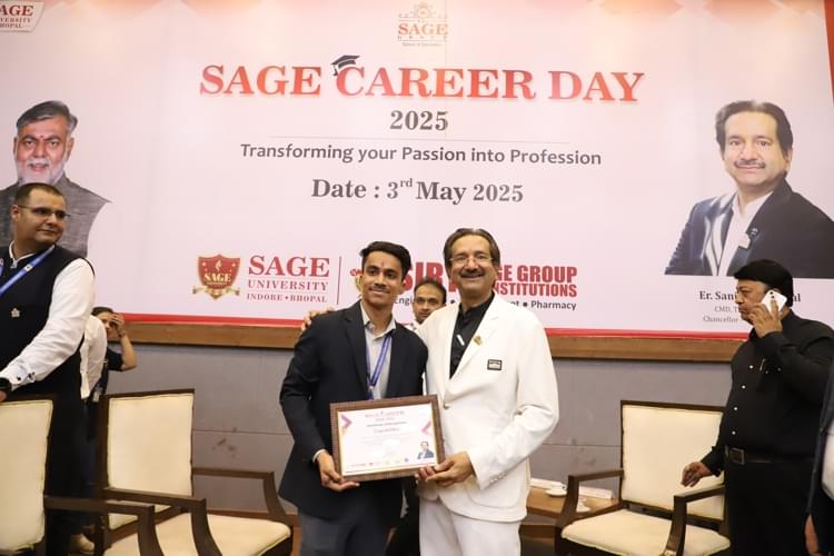 SAGE University Bhopal Career Day photo 44
