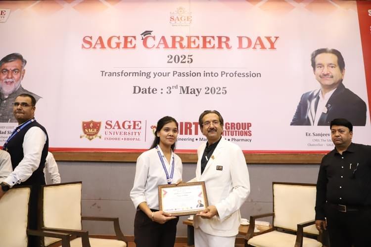 SAGE University Bhopal Career Day photo 54