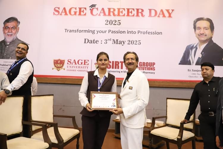 SAGE University Bhopal Career Day photo 53