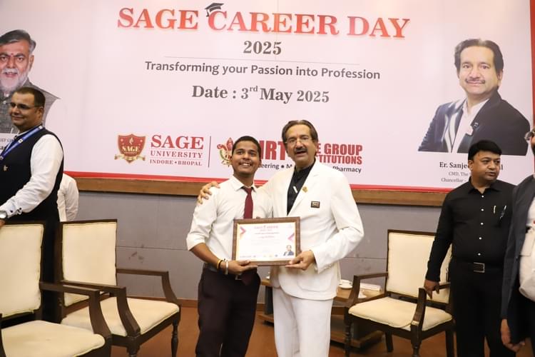 SAGE University Bhopal Career Day photo 52