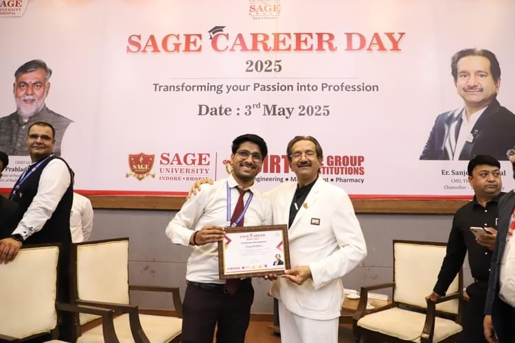 SAGE University Bhopal Career Day photo 51