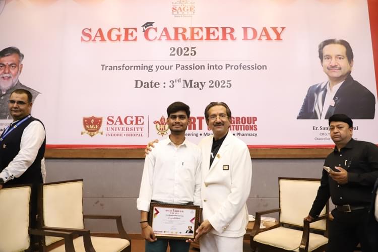SAGE University Bhopal Career Day photo 49