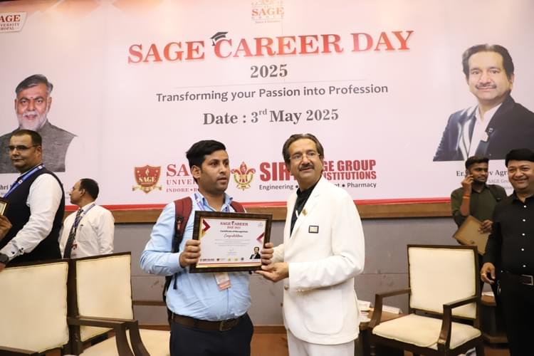 SAGE University Bhopal Career Day photo 62