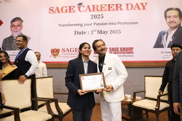SAGE University Bhopal Career Day photo 57