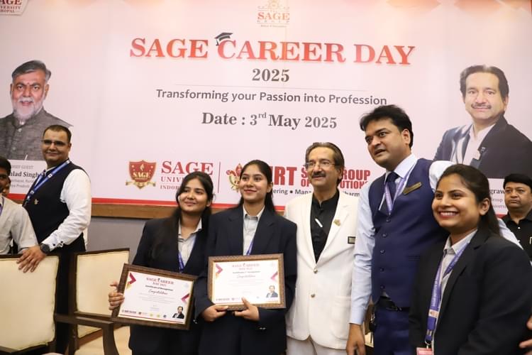 SAGE University Bhopal Career Day photo 56