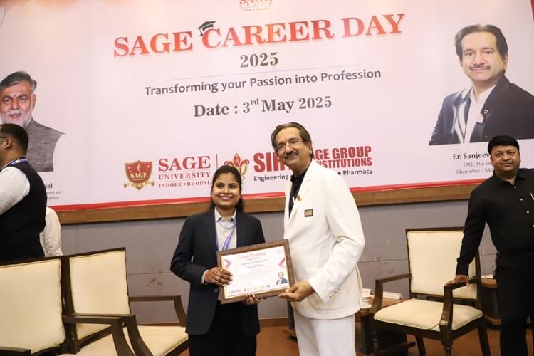 SAGE University Bhopal Career Day photo 67