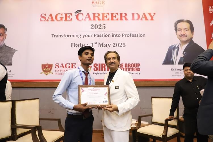 SAGE University Bhopal Career Day photo 66