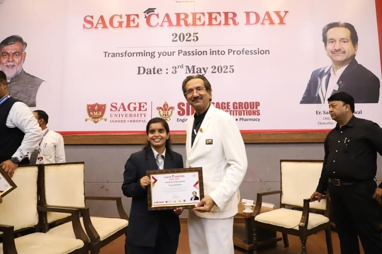 SAGE University Bhopal Career Day photo 71