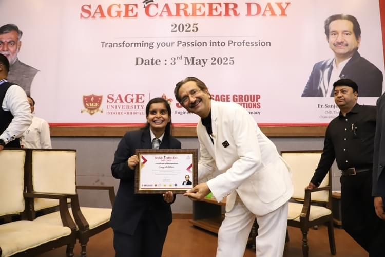 SAGE University Bhopal Career Day photo 70