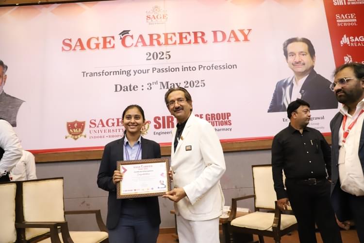SAGE University Bhopal Career Day photo 68