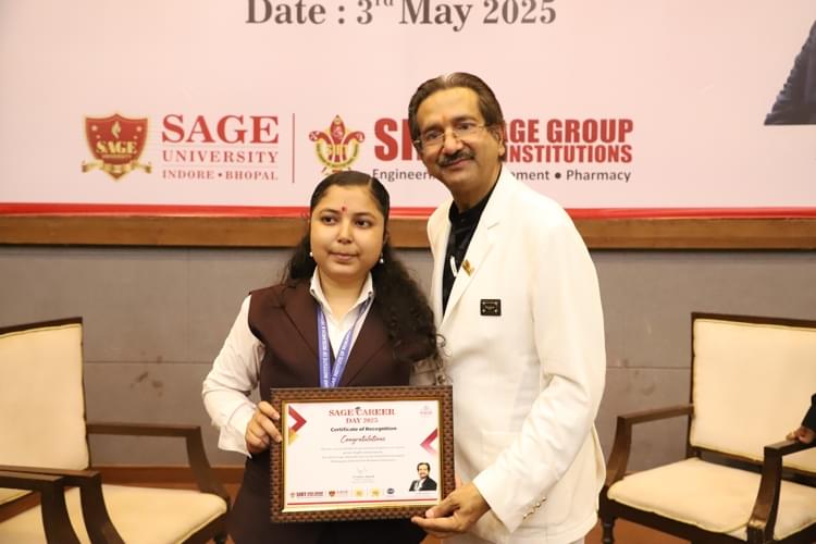 SAGE University Bhopal Career Day photo 83