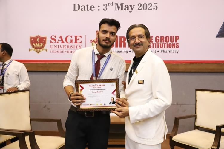 SAGE University Bhopal Career Day photo 81