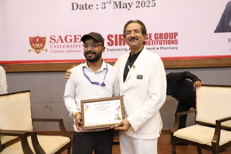 SAGE University Bhopal Career Day photo 80