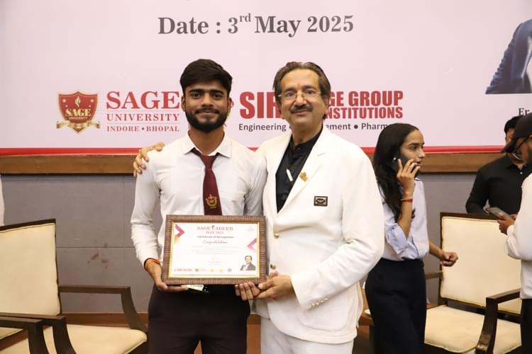 SAGE University Bhopal Career Day photo 79