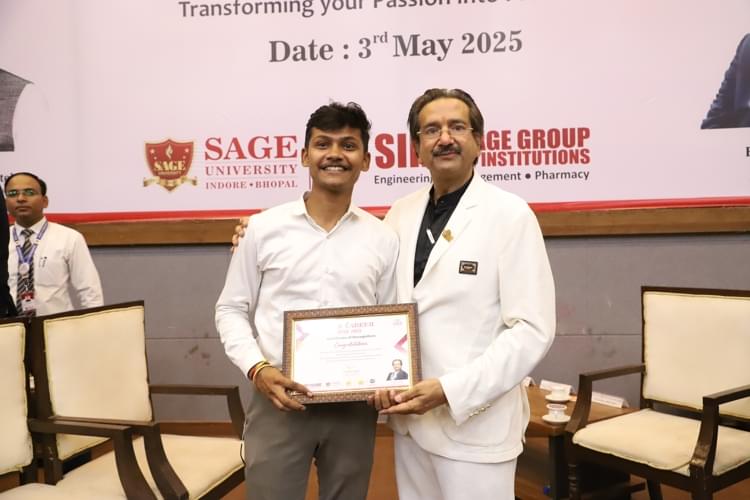 SAGE University Bhopal Career Day photo 77