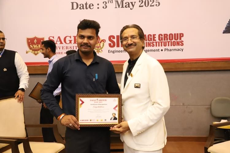 SAGE University Bhopal Career Day photo 87