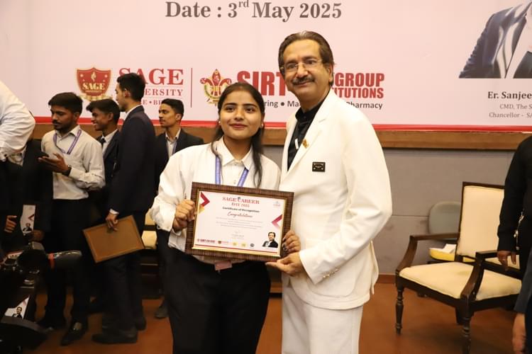 SAGE University Bhopal Career Day photo 94