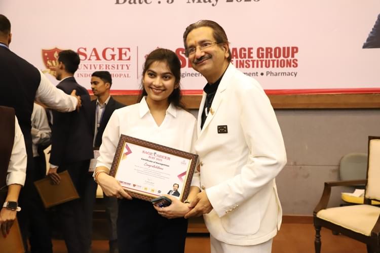SAGE University Bhopal Career Day photo 92