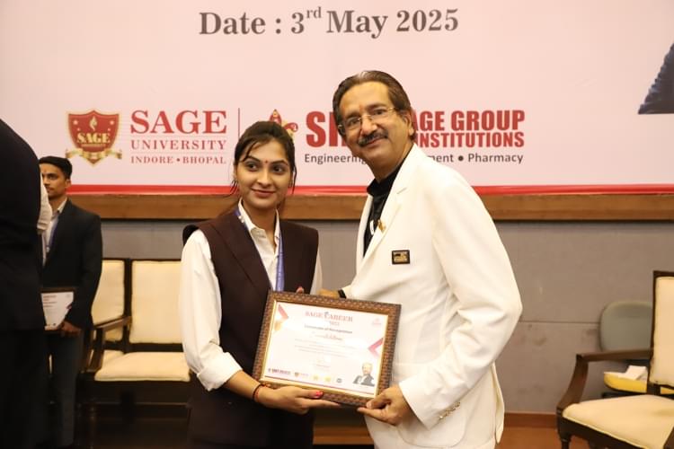 SAGE University Bhopal Career Day photo 91