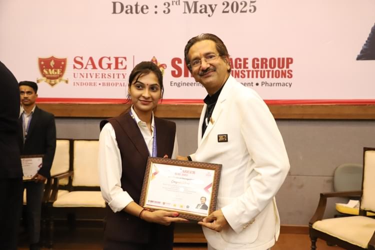 SAGE University Bhopal Career Day photo 90