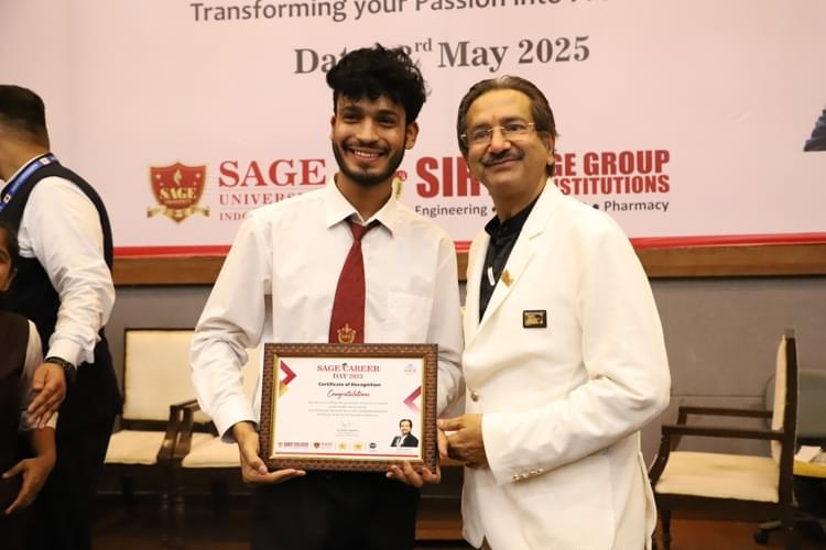 SAGE University Bhopal Career Day photo 98