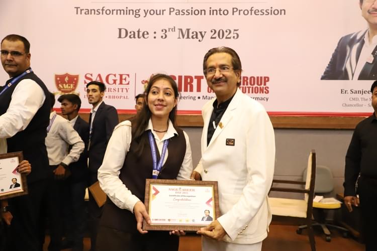 SAGE University Bhopal Career Day photo 96