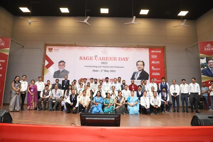 SAGE University Bhopal Career Day photo 116