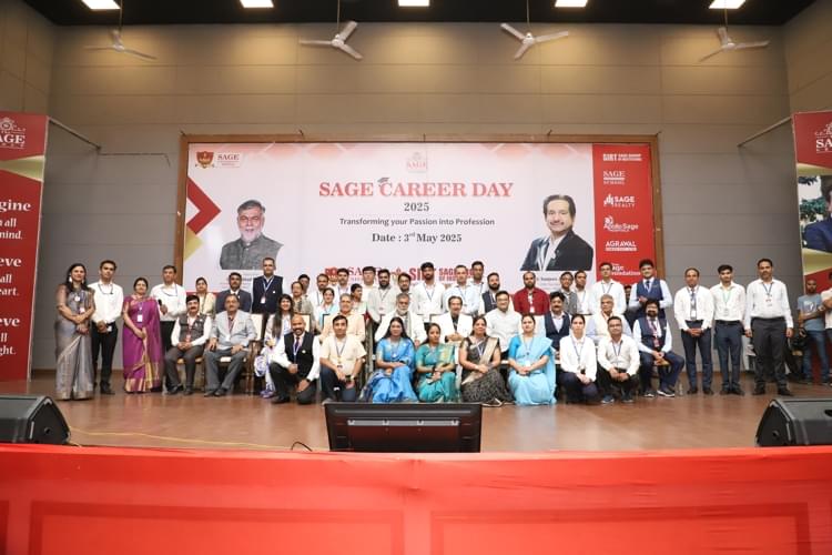 SAGE University Bhopal Career Day photo 115