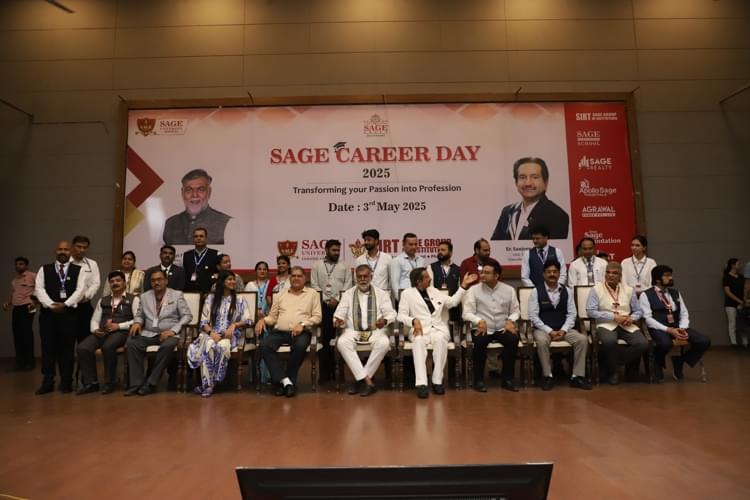SAGE University Bhopal Career Day photo 118