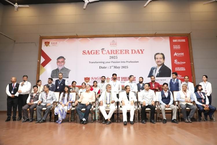 SAGE University Bhopal Career Day photo 117