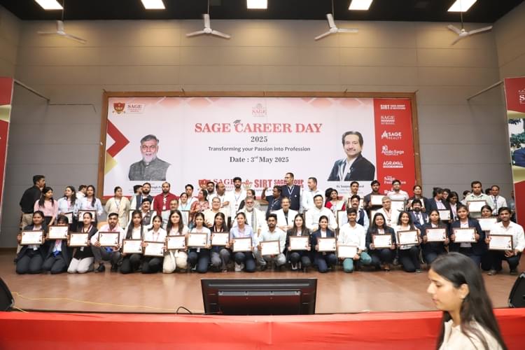 SAGE University Bhopal Career Day photo 127