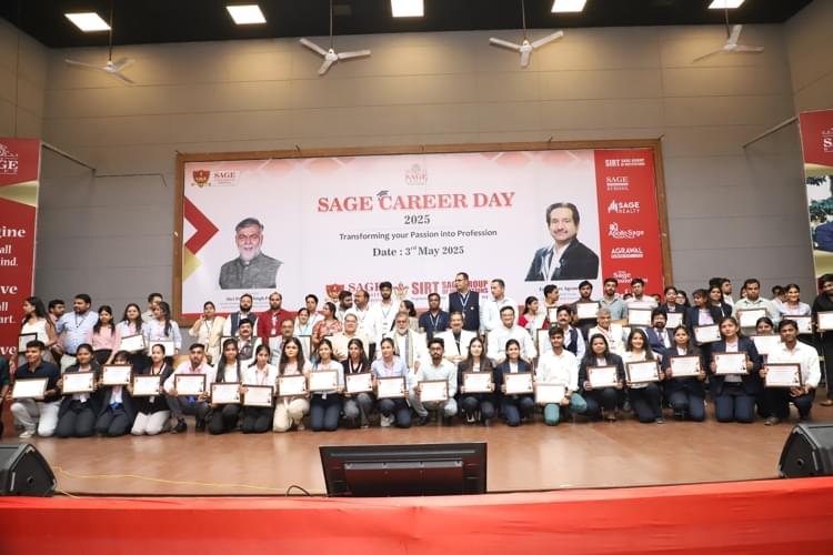 SAGE University Bhopal Career Day photo 126