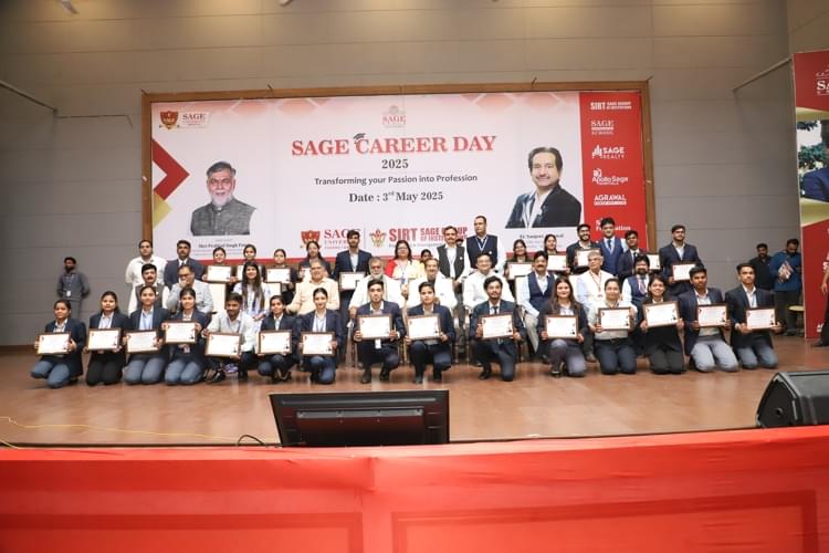 SAGE University Bhopal Career Day photo 142