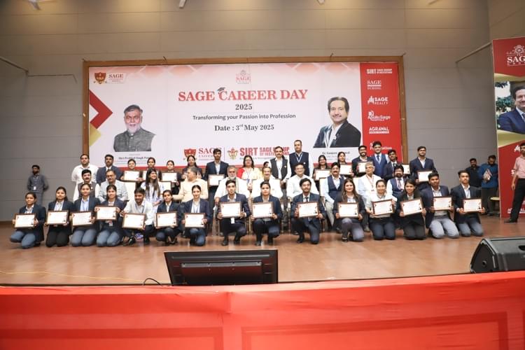 SAGE University Bhopal Career Day photo 141