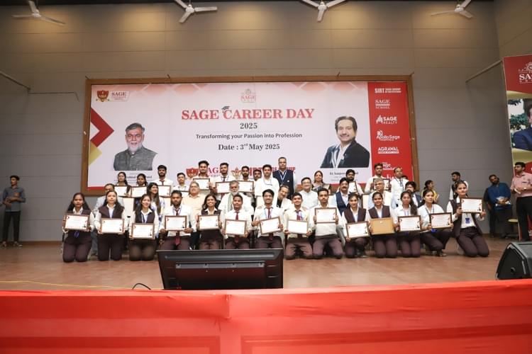 SAGE University Bhopal Career Day photo 146