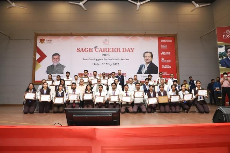 SAGE University Bhopal Career Day photo 144