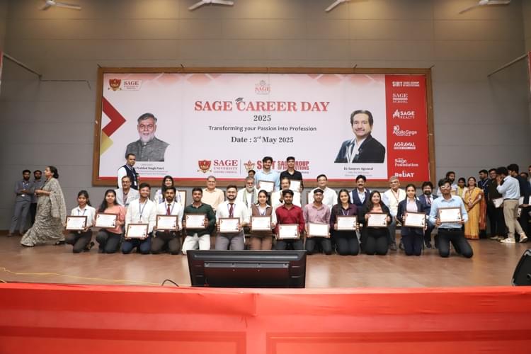 SAGE University Bhopal Career Day photo 157