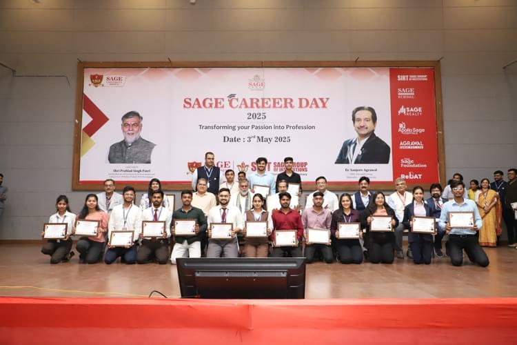 SAGE University Bhopal Career Day photo 156