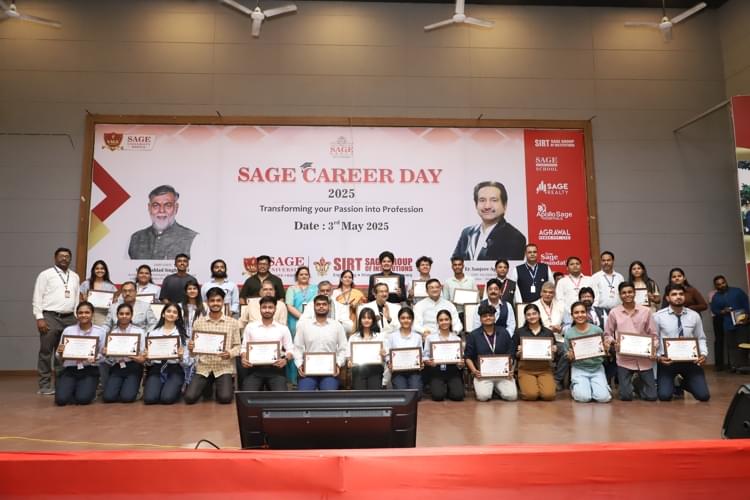 SAGE University Bhopal Career Day photo 154