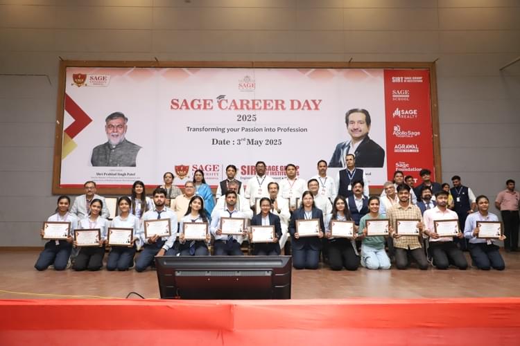 SAGE University Bhopal Career Day photo 152