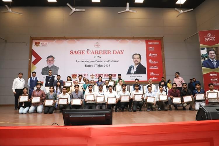 SAGE University Bhopal Career Day photo 151