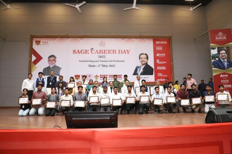 SAGE University Bhopal Career Day photo 150