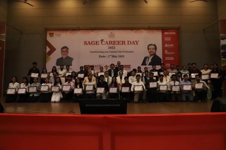 SAGE University Bhopal Career Day photo 148