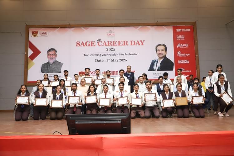 SAGE University Bhopal Career Day photo 147